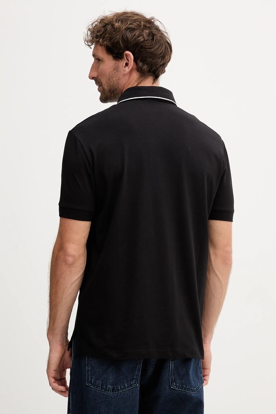 Armani Exchange polo XM001289.AF10363.NOS czarny AA00