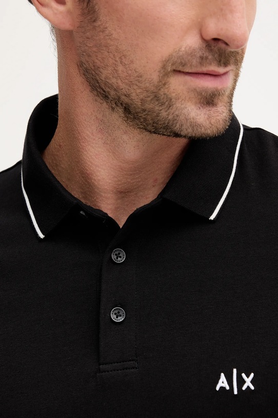 Armani Exchange polo czarny XM001289.AF10363.NOS