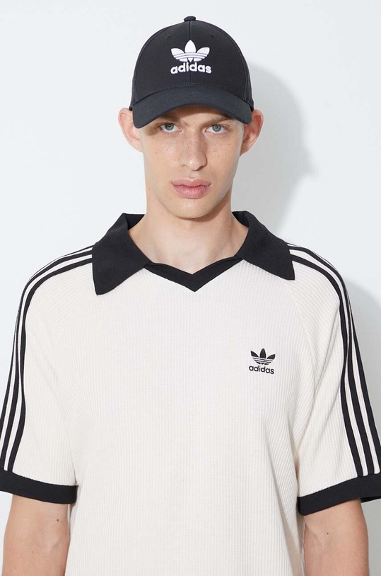 adidas Originals polo shirt HA9311 beige