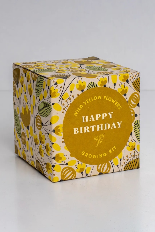 RESETEA zestaw do uprawy kwiatów Say it with Flowers Growing Kit 8,8 x 8,8 x 8,8 cm multicolor Erst173