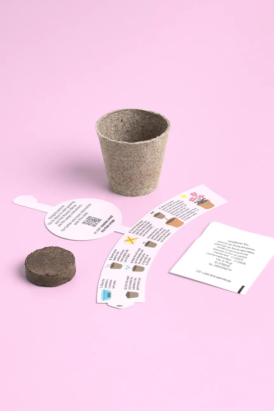 RESETEA zestaw do uprawy rośliny My first flower 6,3 x 5,8 cm Erst441 multicolor AA00