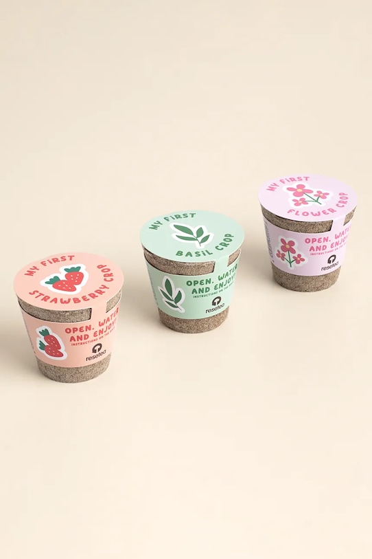 Lifestyle RESETEA zestaw do uprawy rośliny My first flower 6,3 x 5,8 cm Erst441 multicolor