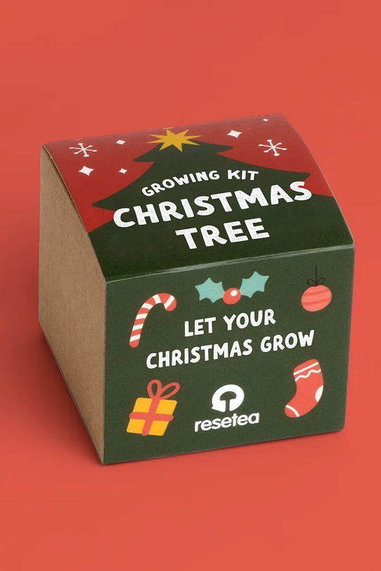 RESETEA zestaw do uprawy rośliny Christmas Tree 7 x 6,5 x 7 cm multicolor Erst586