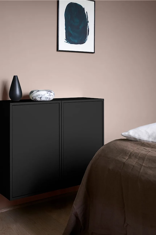 ReCollector kosz na pranie ścienny Laundry Box 30 x 43 x 70 cm czarny 100107BlackL