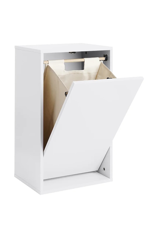 ReCollector kosz na pranie ścienny Laundry Box 30 x 43 x 70 cm 100107WhiteL biały AA00