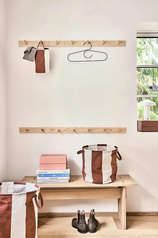 OYOY kosz do przechowywania Kara L/38 x 38 x 54 cm L301467 brązowy AA00