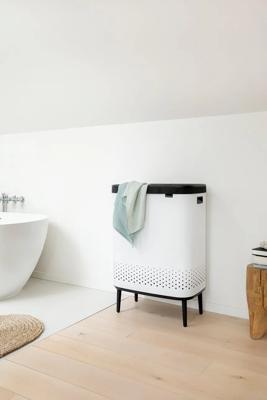 Brabantia kosz na pranie dwukomorowy Bo Hi 2 x 45 L 200540