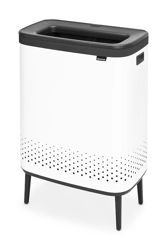 Brabantia kosz na pranie dwukomorowy Bo Hi 2 x 45 L 200540 biały AA00
