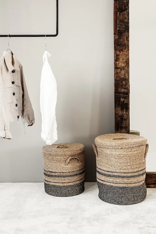 House Doctor kosz na pranie 212470107 beżowy AA00