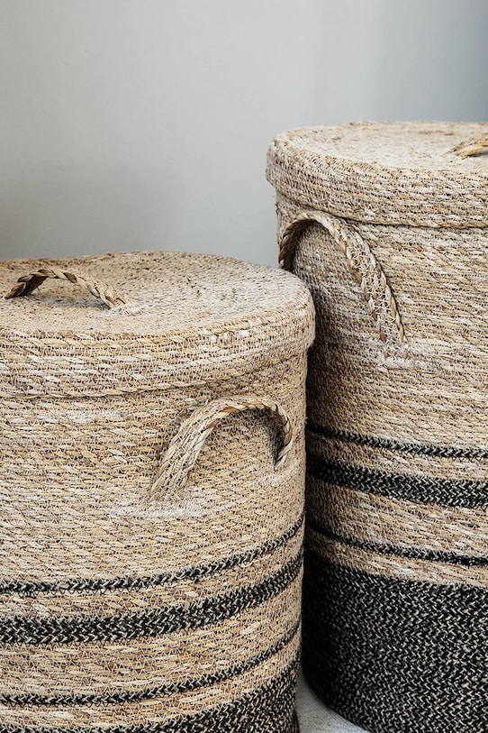 Łazienka House Doctor kosz na pranie 212470107 beżowy