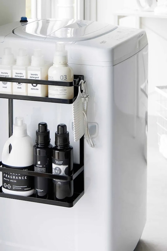 Kúpeľňa Yamazaki polica oceľová 28 x 11,5 x 40 cm 1801. čierna