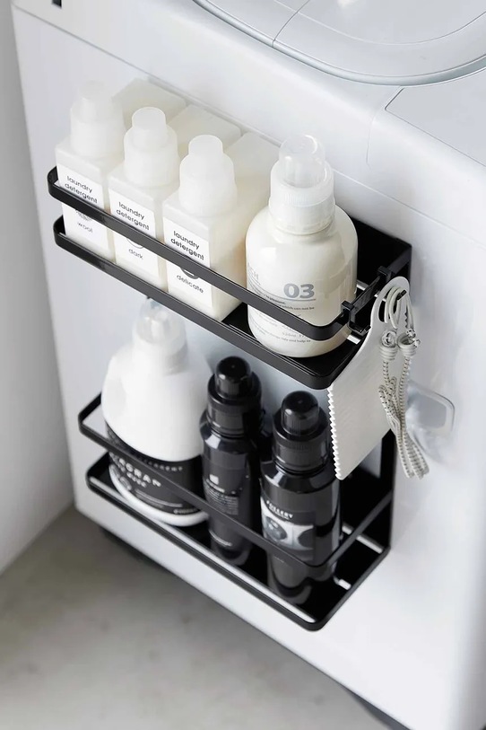 Yamazaki polica oceľová 28 x 11,5 x 40 cm čierna 1801.