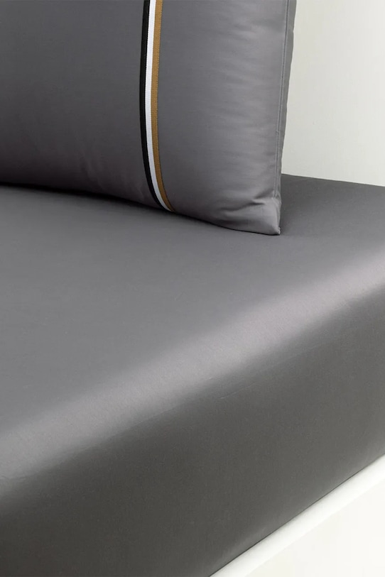 BOSS prześcieradło z gumką BLINEA Magnet 200 x 200 cm szary 1041043