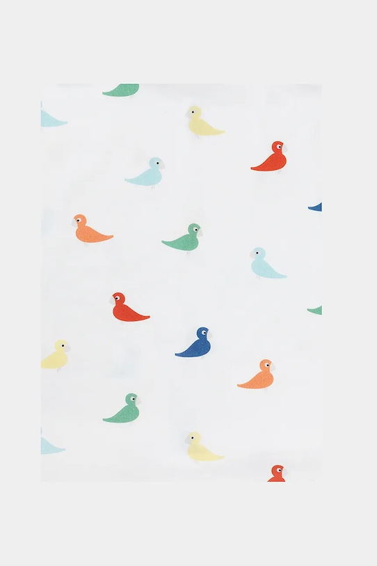 Living și dormitor Kay Bojesen set de lenjerie de pat din bumbac pentru copii Songbird junior 100 x 140 cm 39385 multicolor