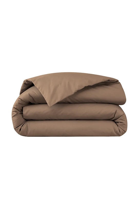 BOSS poszwa na kołdrę bawełniana BEBOSS Camel 200 x 200 cm brązowy 1058599