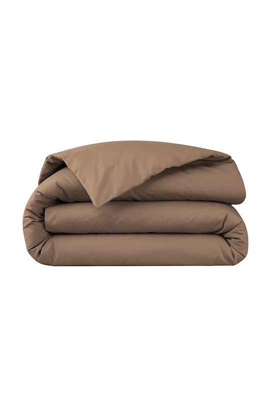 BOSS poszwa na kołdrę bawełniana BEBOSS Camel 200 x 200 cm brązowy 1058599