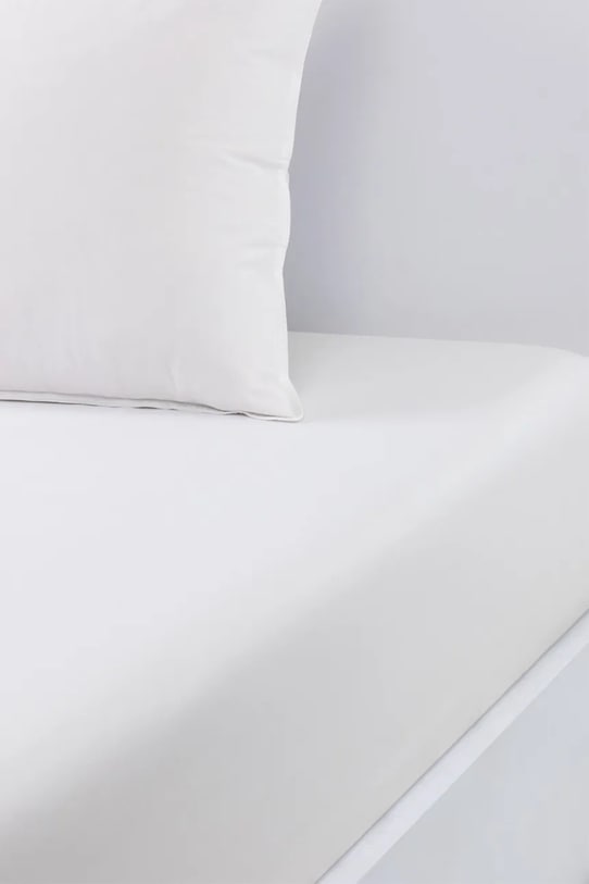 Bavlnená napínacia plachta BOSS BEBOSS White 90 x 200 cm biela 1058411