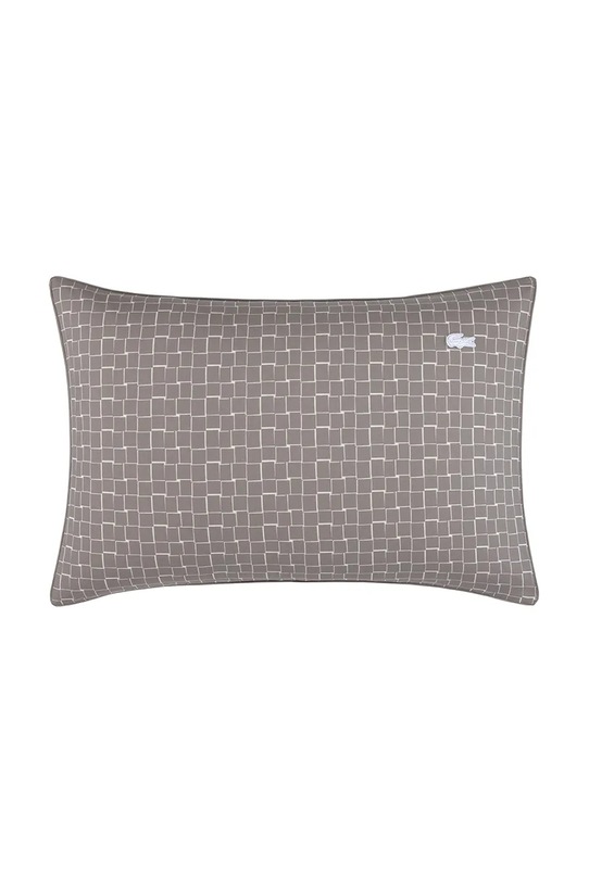 Lacoste poszewka na poduszkę bawełniana L BLOCK Greige 50 x 75 cm szary 1057063