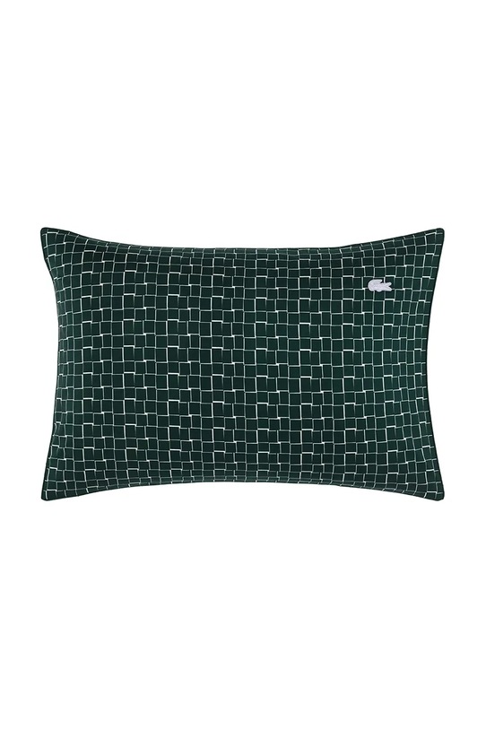 Lacoste poszewka na poduszkę bawełniana L BLOCK Vert 50 x 75 cm zielony 1056901