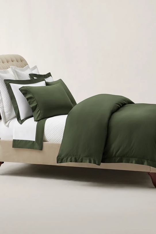 Ralph Lauren poszwa na kołdrę bawełniana RL624 Dark Green 200 x 200 cm zielony 1055450