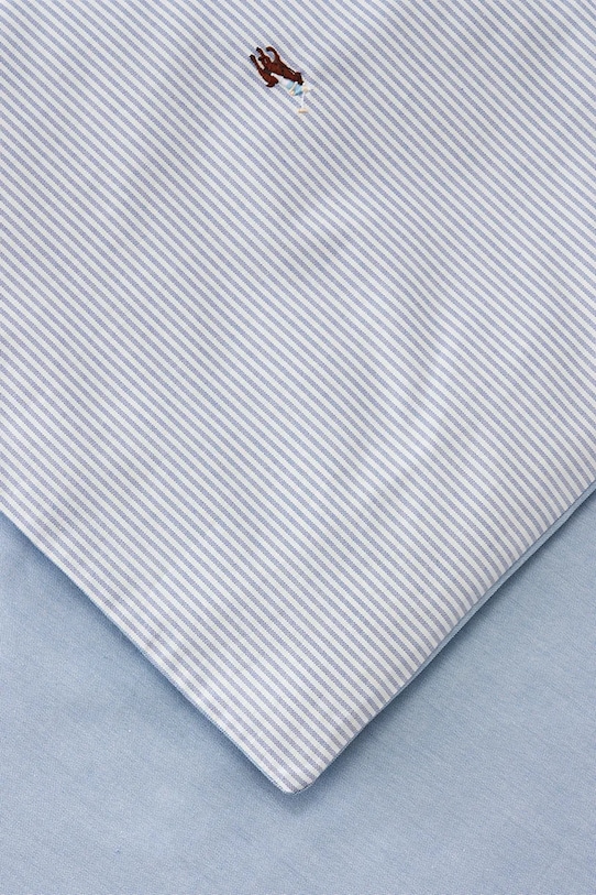 Хлопковый пододеяльник Ralph Lauren OXFORD Blue 140 x 200 cm 14302. голубой AA00