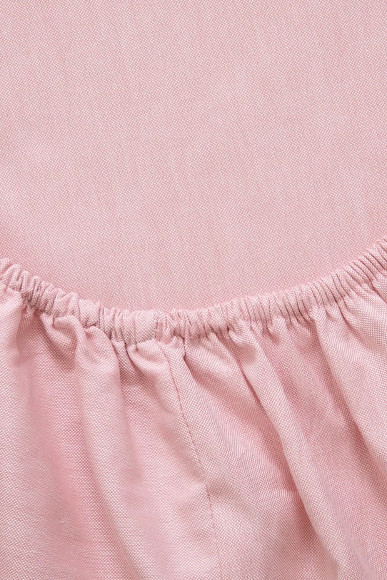 Bavlnená napínacia plachta Ralph Lauren RLOXFORD Rosette 160 x 200 cm 1028079 ružová AA00