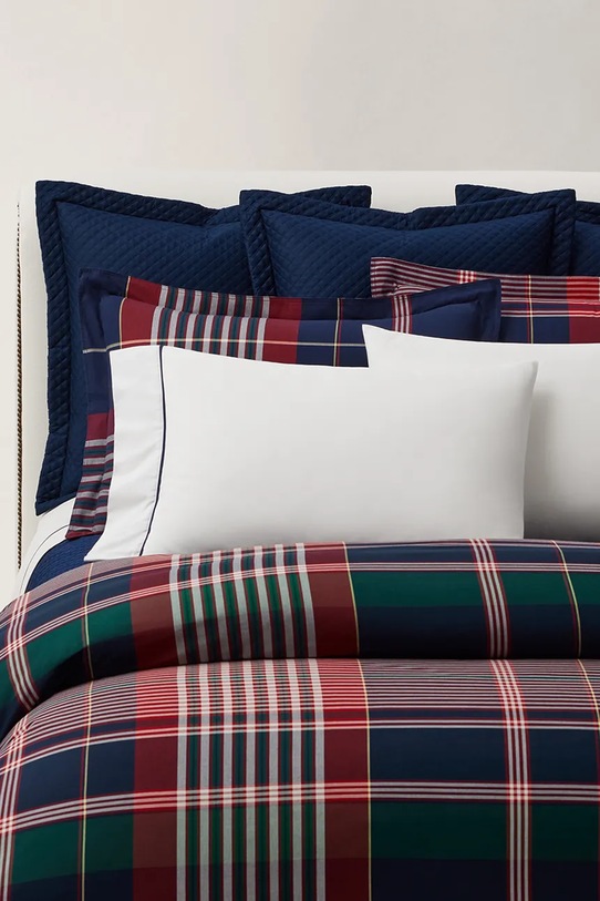 Ralph Lauren poszwa na kołdrę bawełniana BARRET Red 200 x 200 cm 1048022