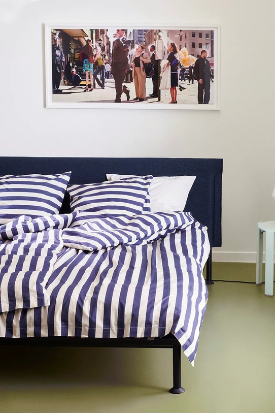 HAY poszwa na kołdrę bawełniana Été 200 x 200 cm niebieski AB631.A697.AG99