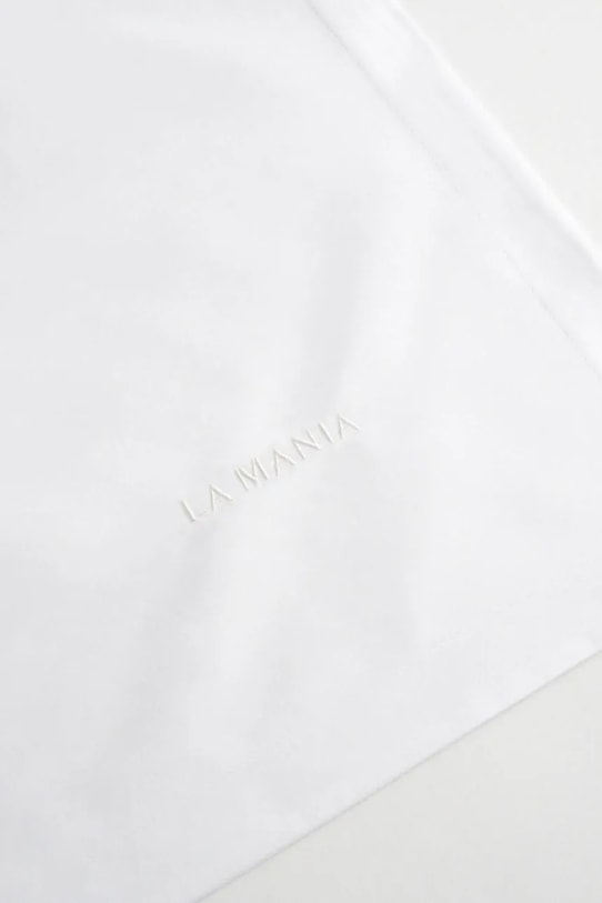 La Mania komplet pościeli bawełnianej Puro 160 x 200 cm / 50 x 60 cm biały 5905549435960