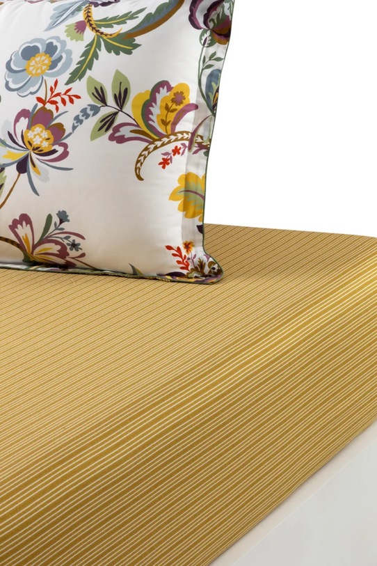 Olivier Desforges prześcieradło z gumką bawełniane GIRANDOL 140 x 200 cm multicolor 1066338