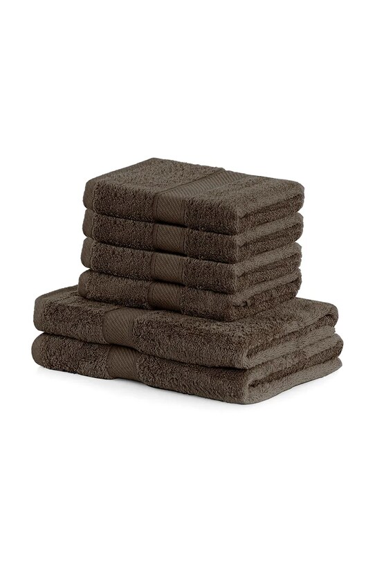 Набір рушників home & lifestyle Bamby 6-pack коричневий 5905364639581