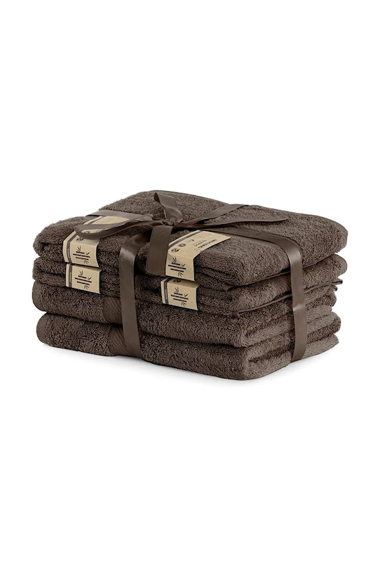home & lifestyle komplet ręczników Bamby 6-pack 5905364639581 brązowy AA00