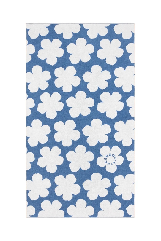 Kenzo prosop de plajă din bumbac KSPOT Bleu 90 x 160 cm multicolor 1046228