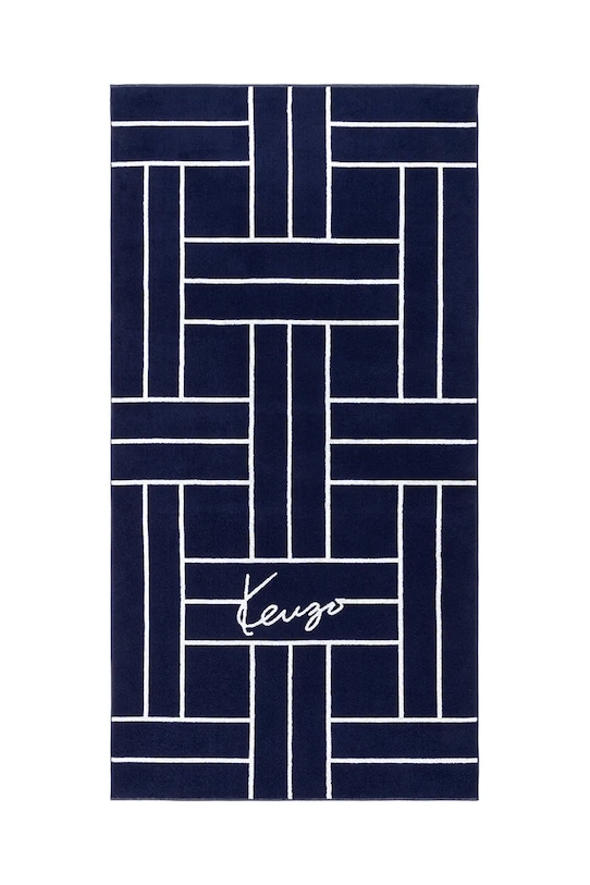 Kenzo ręcznik plażowy bawełniany KTATAMI Marine 90 x 170 cm granatowy 1046229