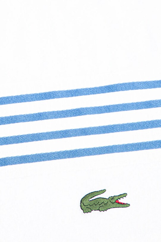 Ванная комната Хлопковое полотенце Lacoste LCOURTLI Aerien 90 x 150 cm 1047570 белый