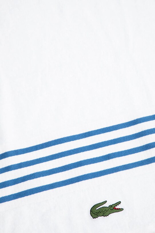 Baie Lacoste prosop din bumbac LCOURTLI Aerien 70 x 140 cm 1047569 alb