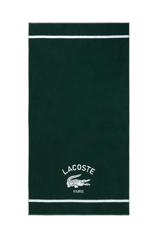 Lacoste prosop de plajă din bumbac LORIGINE Vert 90 x 160 cm verde 1047045