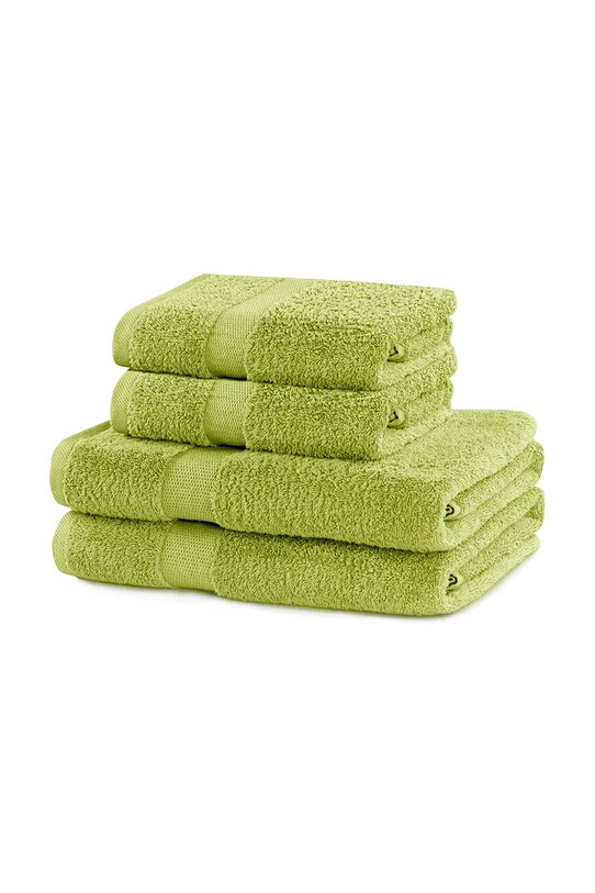 zestaw ręczników 4-pack zielony 5902633956943