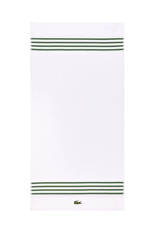 Lacoste prosop din bumbac LCOURTLI Vert 70 x 140 cm alb 1044328