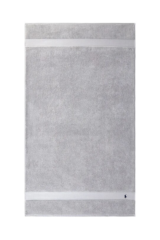 Ralph Lauren prosop din bumbac Polo Player Andover Heather 90 x 160 cm gri 1042941