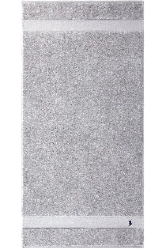 Ralph Lauren pamut törölköző Polo Player Andover Heather 70 x 140 cm szürke 1042940