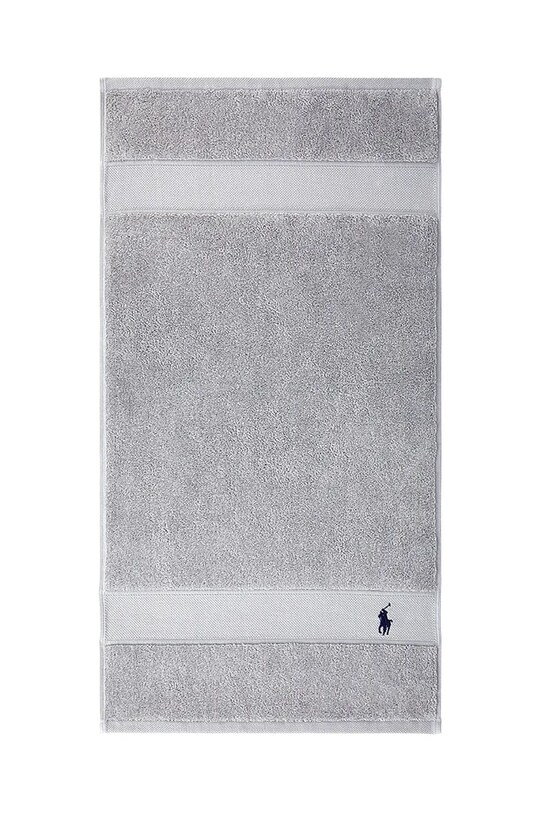 Ralph Lauren prosop din bumbac Polo Player Andover Heather 45 x 75 cm gri 1042938