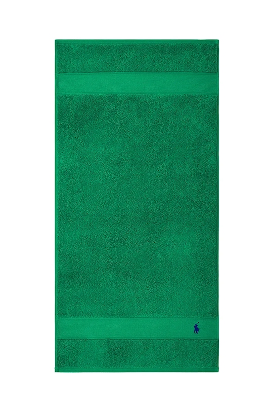 Bombažna brisača Ralph Lauren Polo Player Billiard 55 x 100 cm zelena 1042925