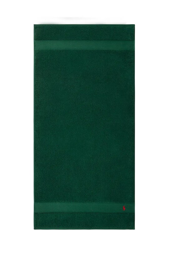 Ralph Lauren prosop din bumbac Polo Player College Green 70 x 140 cm verde 1042968