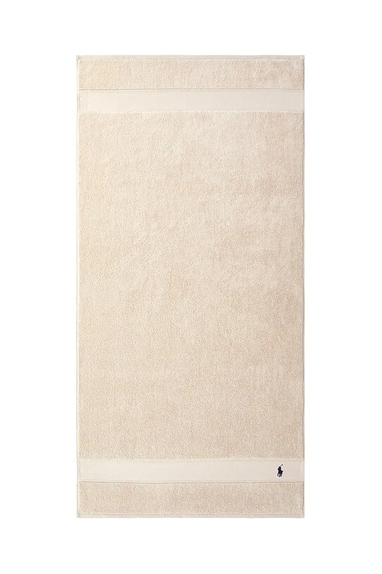 Ralph Lauren prosop din bumbac Polo Player Pale Oak 70 x 140 cm bej 1042898