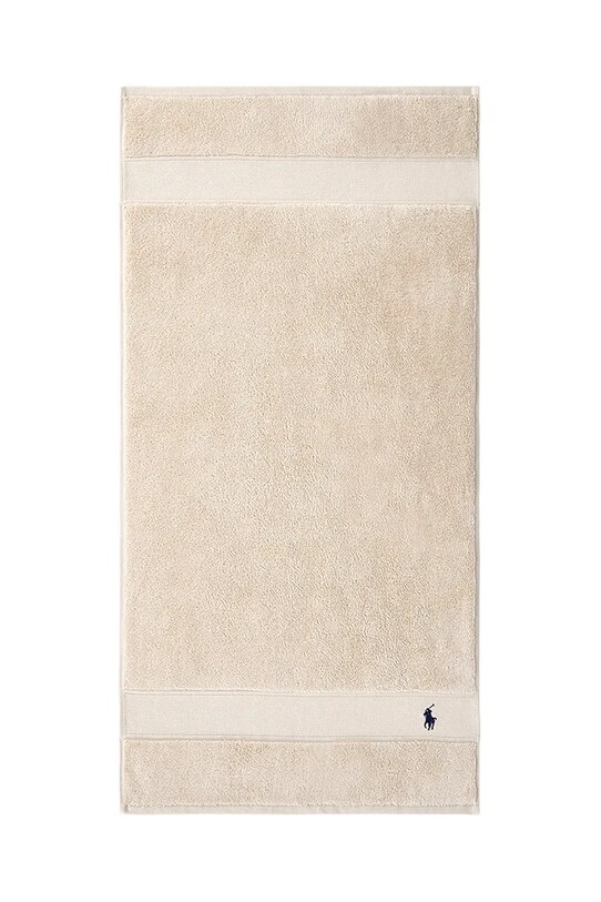 Ralph Lauren ręcznik bawełniany Polo Player Pale Oak 55 x 100 cm beżowy 1042897