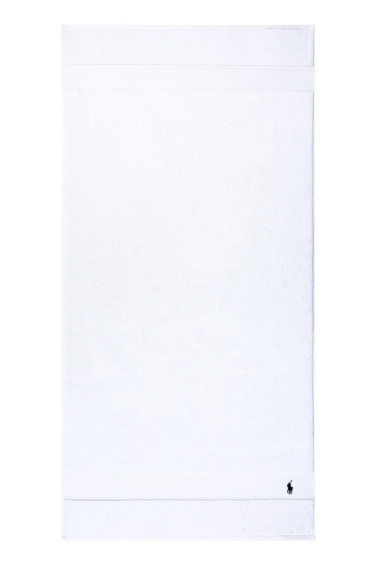 Ralph Lauren asciugamano con aggiunta di lana Polo Player White 70 x 140 cm bianco 1042866