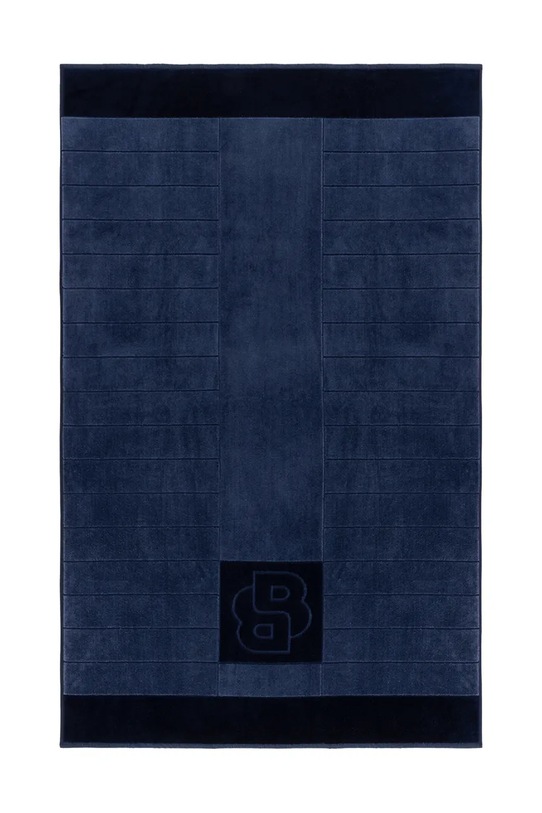 Bavlněný ručník BOSS DOUBLEB Steel 90 x 150 cm modrá 1058366