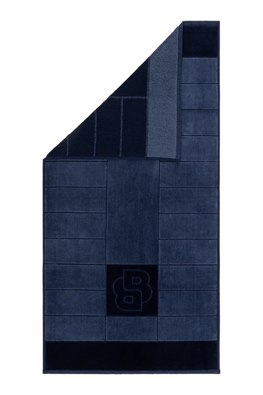 Bavlněný ručník BOSS DOUBLEB Steel 50 x 100 cm 1058365 modrá AA00