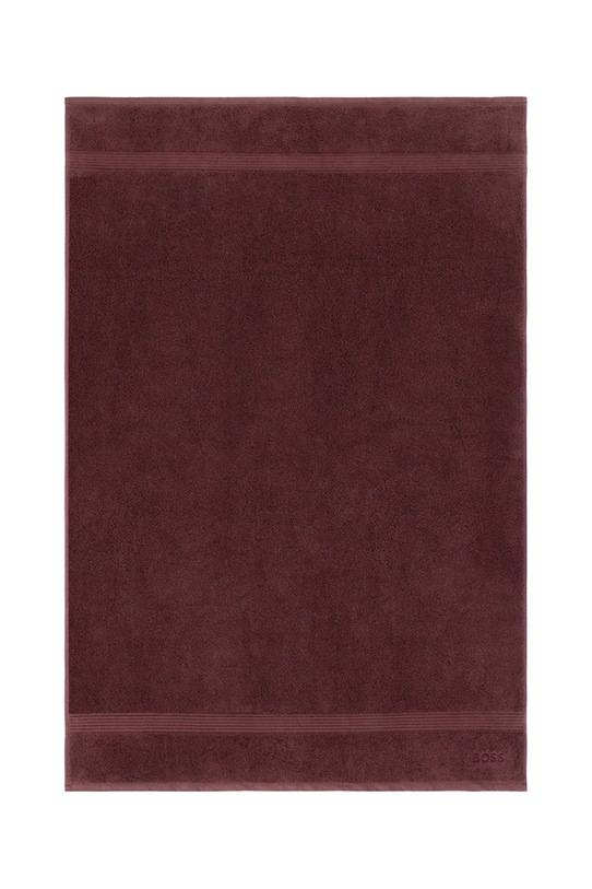 Bavlněný ručník BOSS LOFT Brownie 100 x 150 cm burgundské 1058376